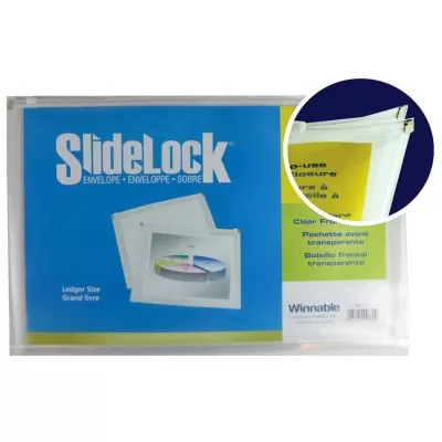 Enveloppe Slidelock 12 x 18-1/2" de Winnable