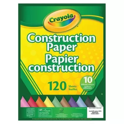 Papier de construction Crayola