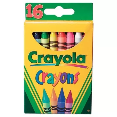 Crayons de cire Crayola® boite de 16
