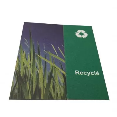 Carte de visite recyclé